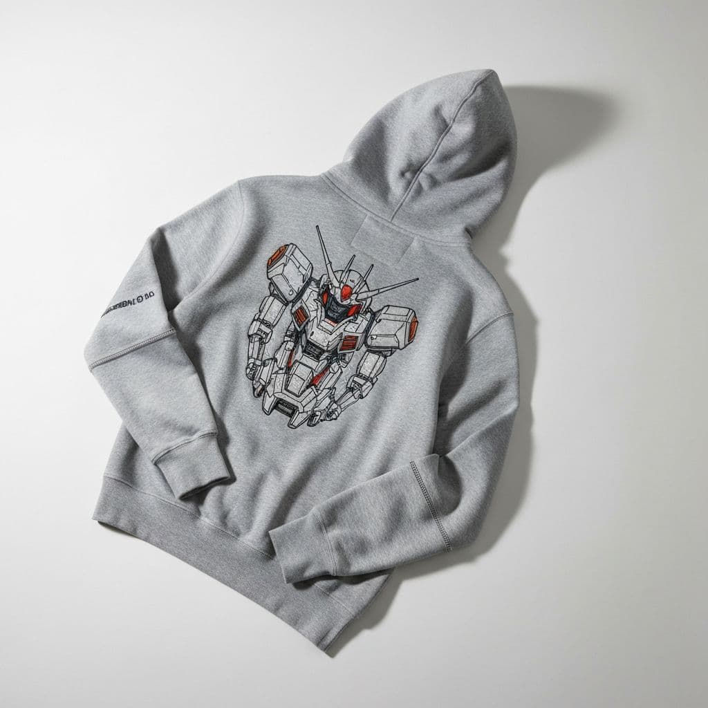 Mecha Pilot Cropped Hoodie