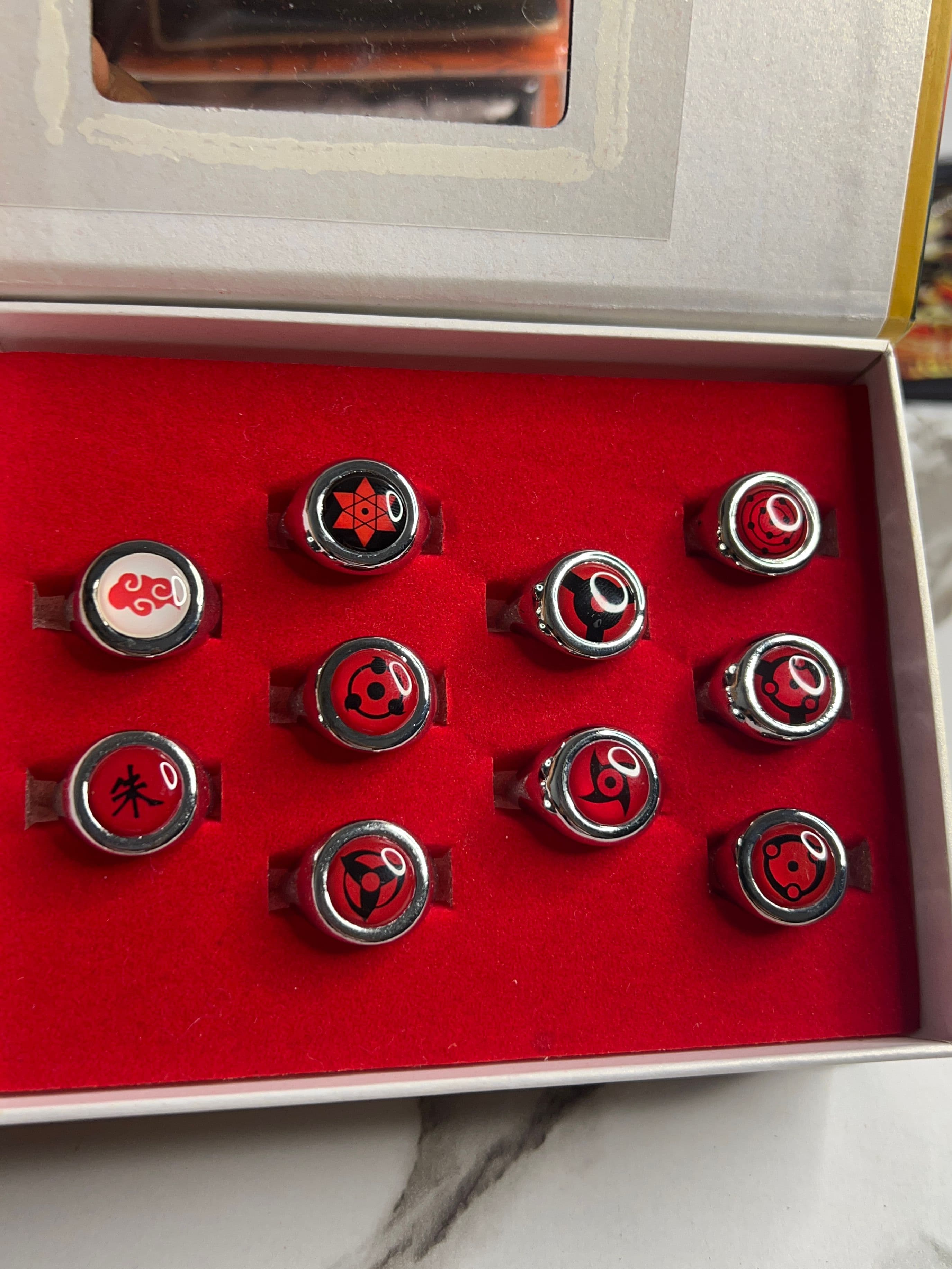 Sharingan Eyes Rings