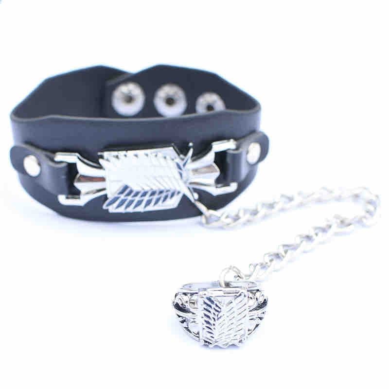AOT Bracelet + Ring Set